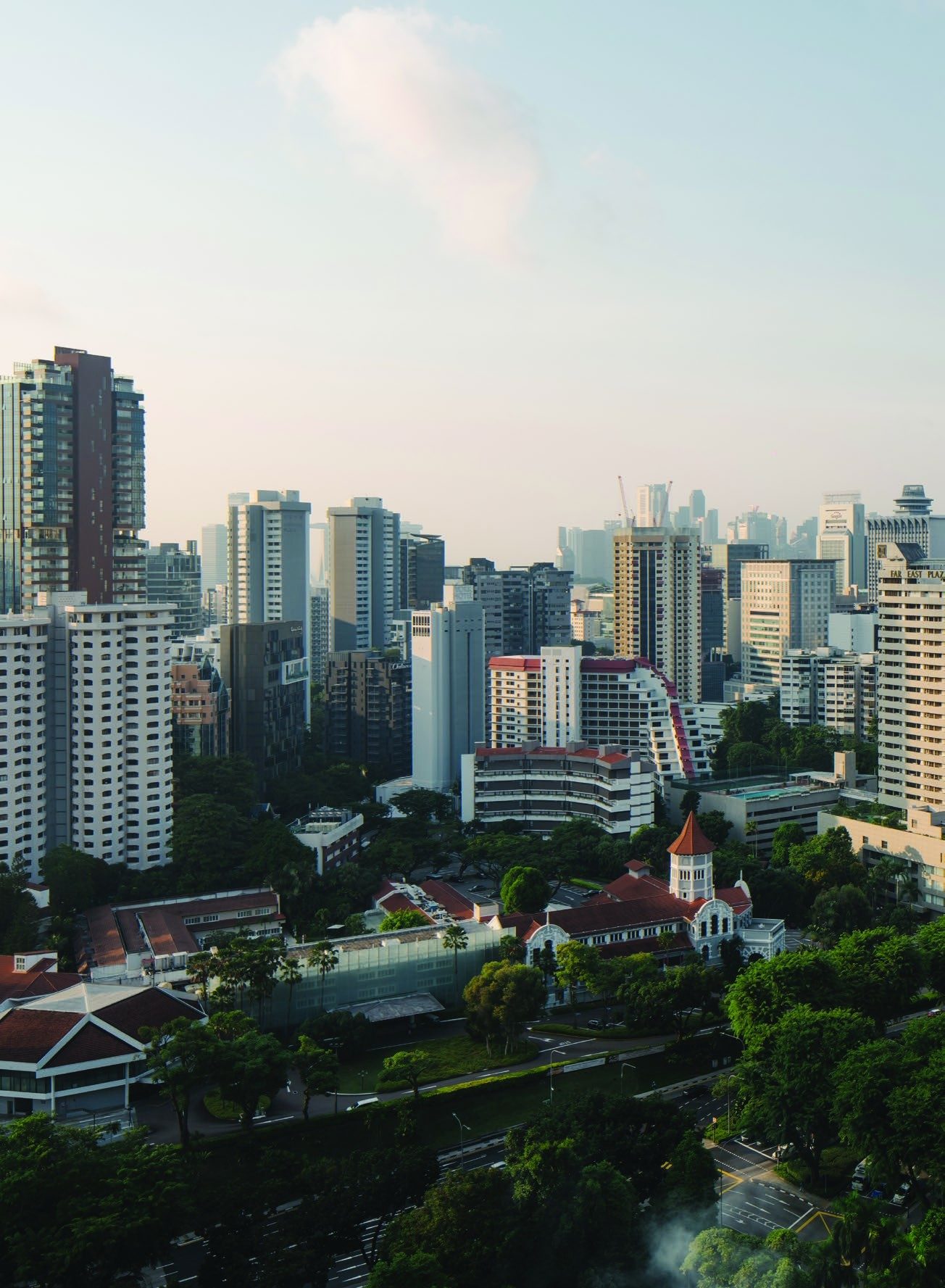 Southern view by day